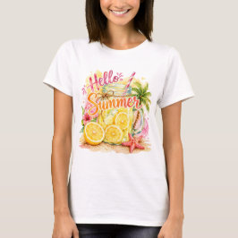 Camiseta de Hello Summer Lemonade