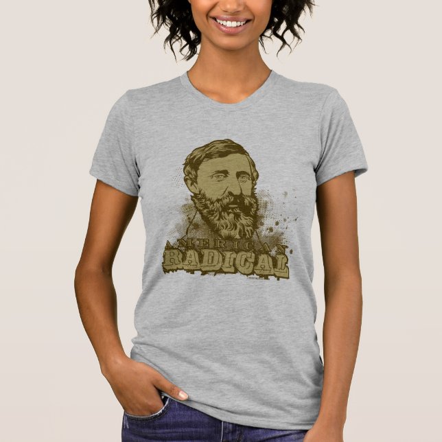 Camiseta de Henry David Thoreau (Anverso)