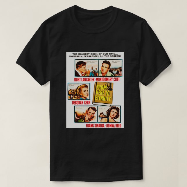 Camiseta De Here To Eternity Drama Romance film (Diseño del anverso)