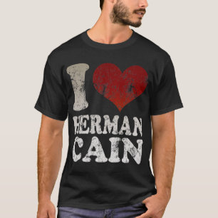 Camiseta de Herman Caín del corazón I