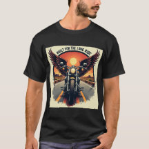 Camiseta de Hermandad de Motociclistas Retro Deser