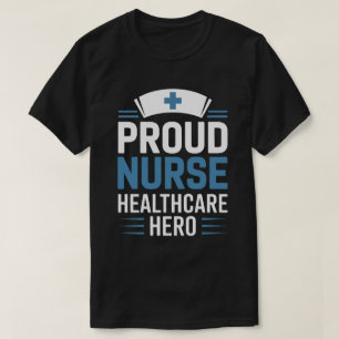 Camiseta de héroe de atención médica de enfermera 