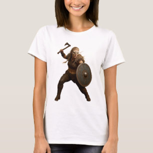 Camiseta de héroe Viking Shieldmaiden