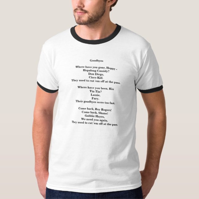 Camiseta de Héroes Occidentales (Anverso)