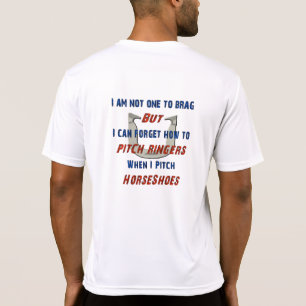 Camiseta de herradura de Tek del deporte del