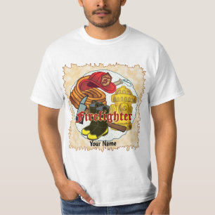 Camiseta de herramientas de lucha contra incendios