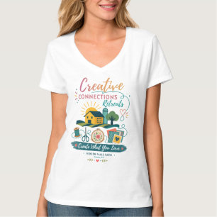 Camiseta de Hidden Falls Farm - Conexiones Creativ