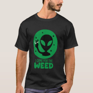 Camiseta de hierba alienígena ven por hierba - Mar