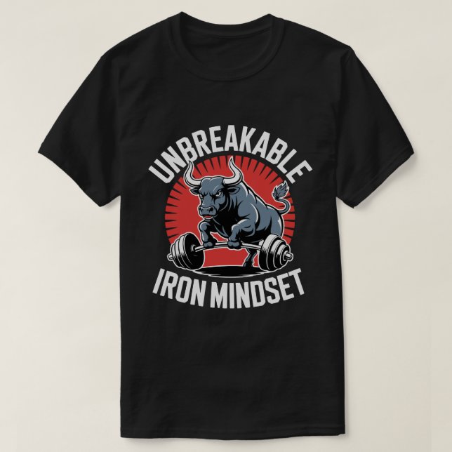 Camiseta de hierro irrompible (Diseño del anverso)