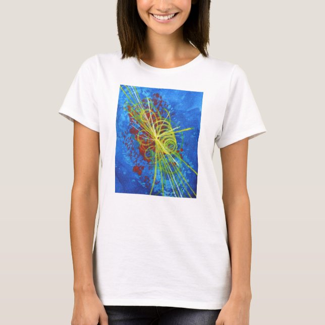 Camiseta de Higgs Boson femenina preparada (Anverso)