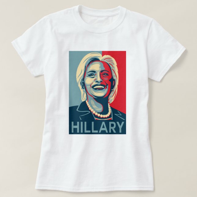 Camiseta de Hillary Clinton (Diseño del anverso)