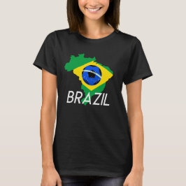 Camiseta de hincha del equipo de fútbol de Brasil