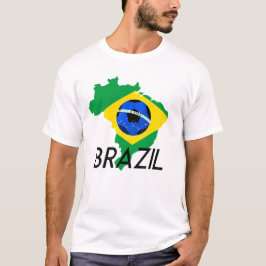 Camiseta de hincha del equipo de fútbol de Brasil