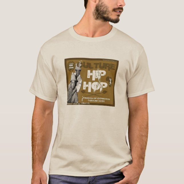 Camiseta de Hip Hop de la cultura (Anverso)