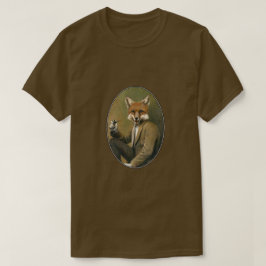 Camiseta de Hipster Fox