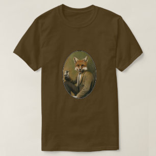 Camiseta de Hipster Fox