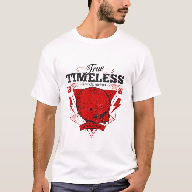 Camiseta de Hipsters Originales Verdaderamente Ate (Anverso)