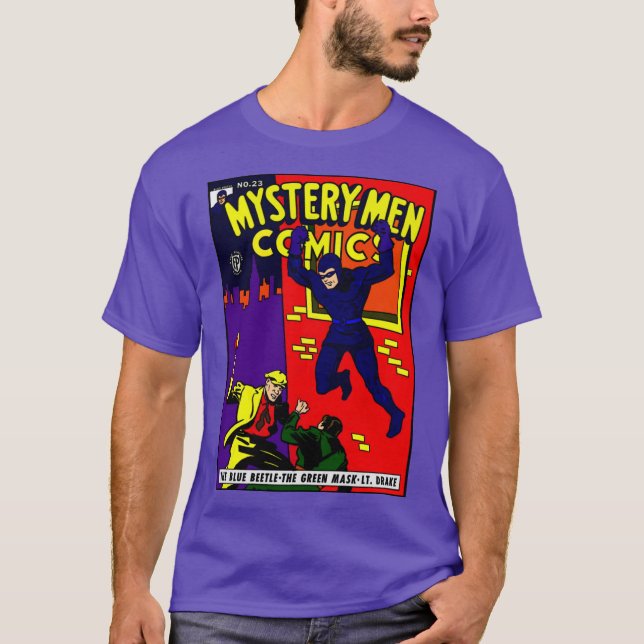 Camiseta de historietas clásicas de los años 40 (Anverso)