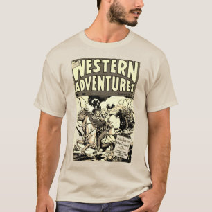 Camiseta de historietas clásicas de Western Advent