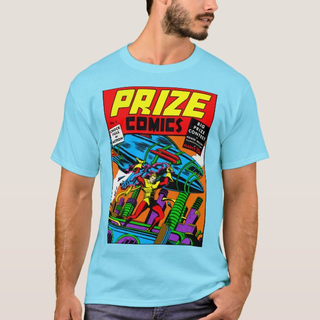 Camiseta de historietas PRIZE de los años 1940 (Anverso)