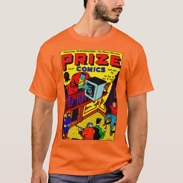 Camiseta de historietas PRIZE de los años 1940 (Anverso)