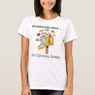 Camiseta de HOA de Hamptons: Opiniones Calurosas S