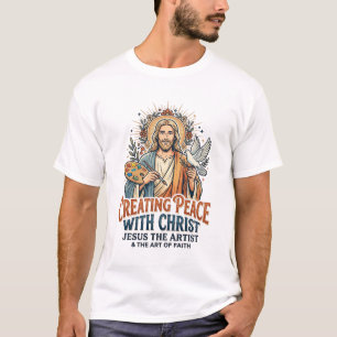 Camiseta de hobby de acuarela de Jesús Fe inspirad
