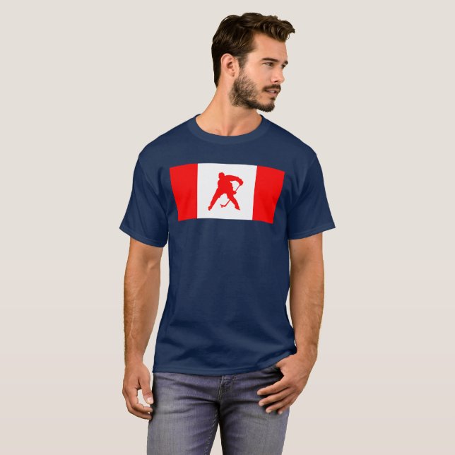 Camiseta de hockey de Canadá (Anverso completo)