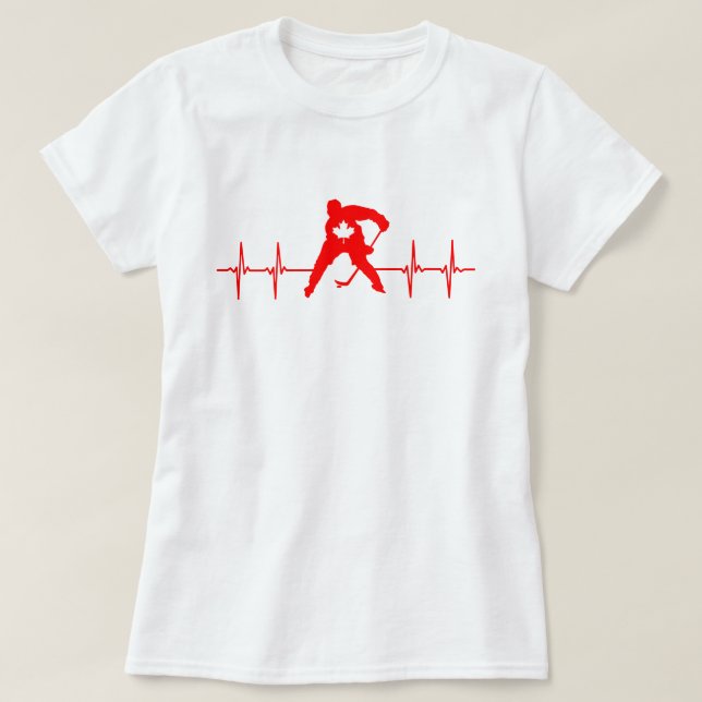 Camiseta de hockey de Canadá (Diseño del anverso)