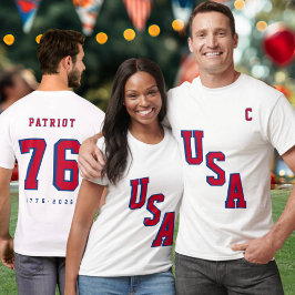 Camiseta de hockey de USA por el 250º Aniversario 