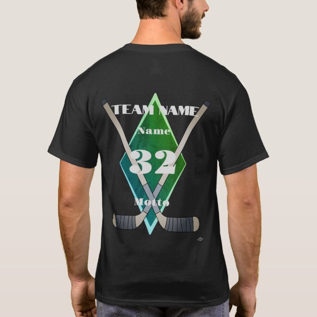 Camiseta de hockey HAMbyWG personalizada (Reverso)
