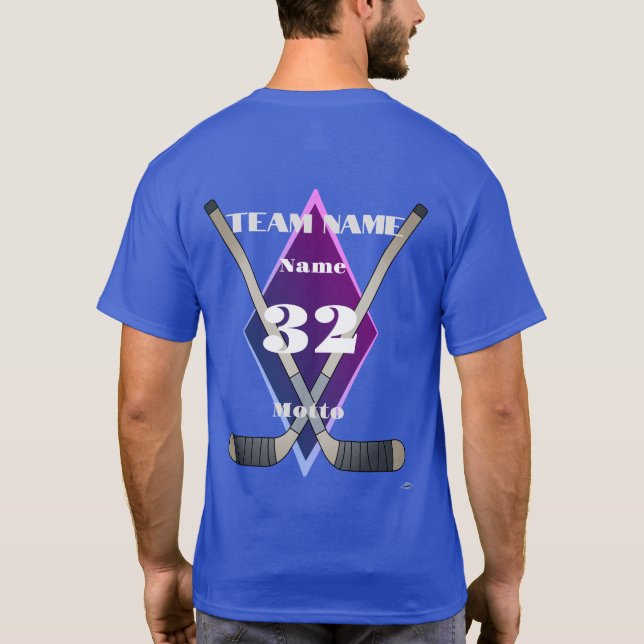 Camiseta de hockey HAMbyWG personalizada (Reverso)