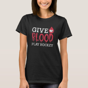 Camiseta Dé Hockey Hockey Hockey Hockey Hockey sobre Sangre