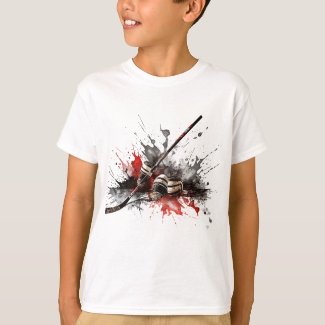 Camiseta de hockey para niños (Anverso)