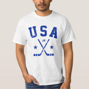 Camiseta de Hockey sobre Hielo de EE. UU.