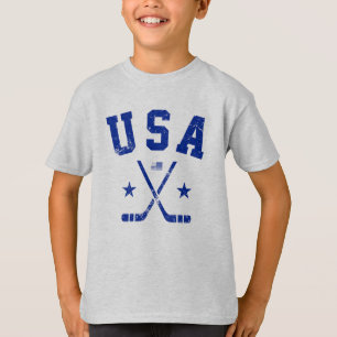 Camiseta de hockey sobre hielo de Estados Unidos