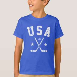 Camiseta de hockey sobre hielo de Estados Unidos