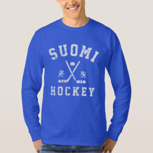 Camiseta de hockey sobre hielo de Suomi