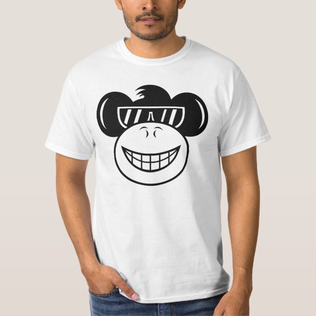 Camiseta de Hodgemonkey (blanca) (Anverso)