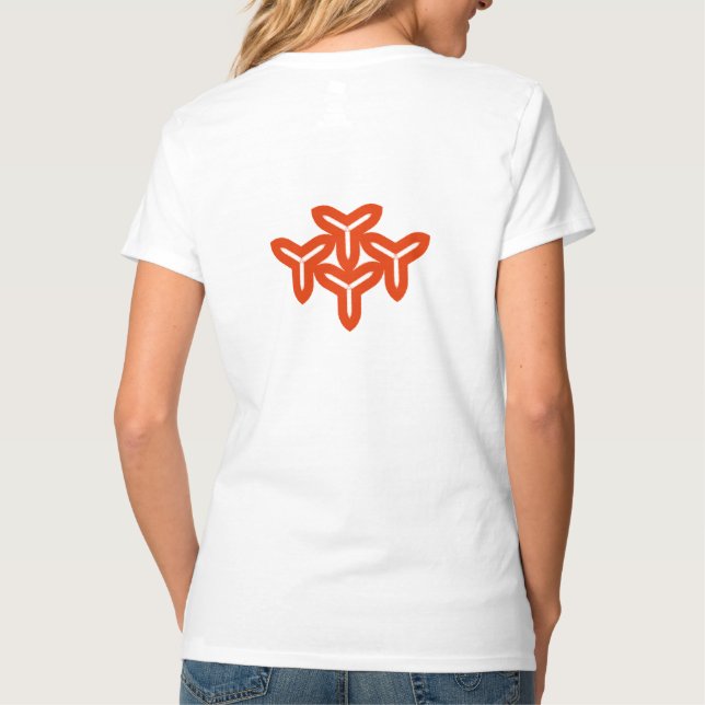 Camiseta de hoja gótica (Reverso)