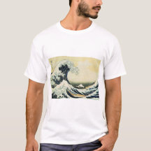 Camiseta de Hokusai Great Wave Men's T-Shirt