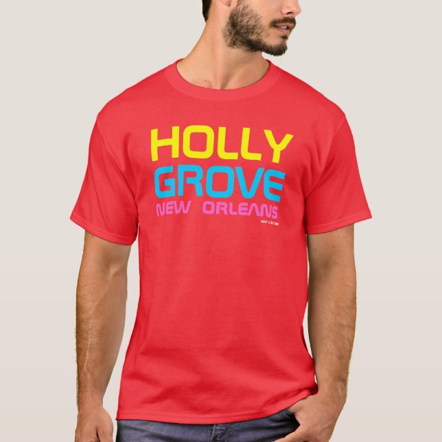 Camiseta de Hollygrove New Orleans de las Costuras (Anverso)