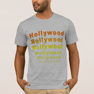 Camiseta de Hollywood Bollywood Nollywood