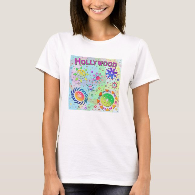 Camiseta de Hollywood Seven Suns y Energy T (Anverso)