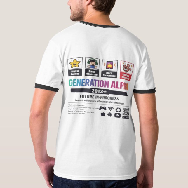 Camiseta de hombre (Reverso)