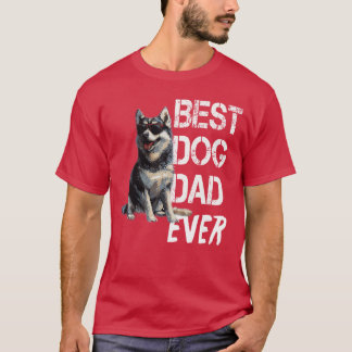 Camiseta de hombre amante de perros Husky Vintage 