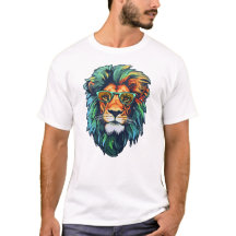 Camiseta de hombre blanco editable - León