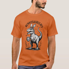 Camiseta de hombre Bunnysaurus Easter Dino Bunny H