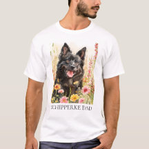 Camiseta de hombre – Camiseta de papá Schipperke p