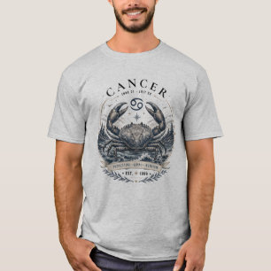 Camiseta de hombre cangrejo Zodiac Cáncer